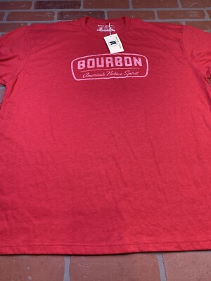 Surly Squirrel T-Shirt Adult Mens Size 3XLarge Red Bourbon Drinking Short Sleeve