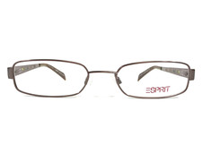 Esprit Eyeglasses Frames ET9374 535 Copper Brown Rectangle Full Rim 52-19-135
