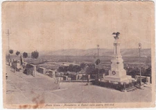 MONTE URANO - FERMO - MONUMENTO AI CADUTI 1915-18 - VIAGG. 1934 -84962-