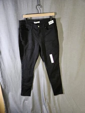 --00353 Signature gold By Levi Strauss Mid-Rise Skinny Black size 16M