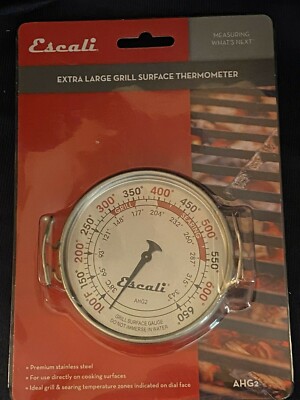 ESCALI - Brand New  - Original Packaging - Extra Large Grill Surface Thermometer