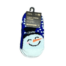 Field  Stream Cozy and Warm Youth Size Snowman Socks, NWT