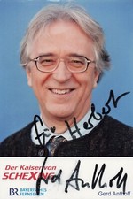 Gerd Anthoff, Originalautogramm, alte Autogrammkarte, u.a. "Die Hausmeisterin"