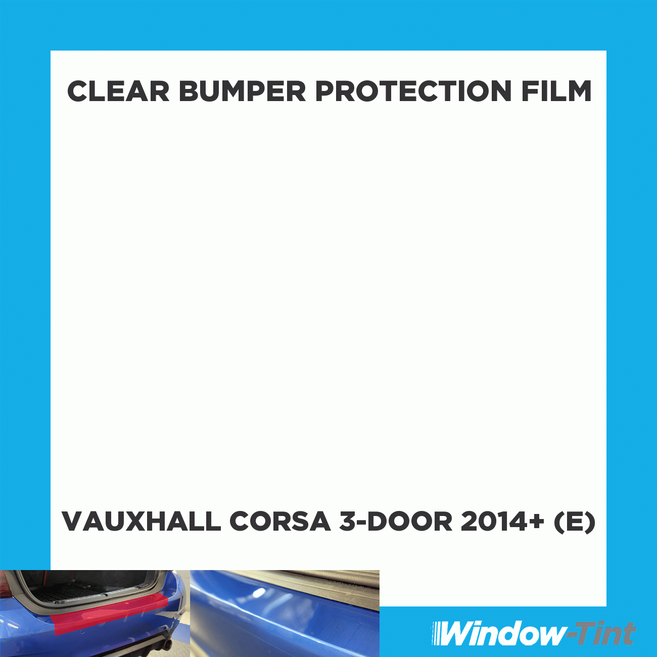 Fits Subaru Impreza WRX 5door Hatch 0814 Rear Bumper CLEAR Scratch