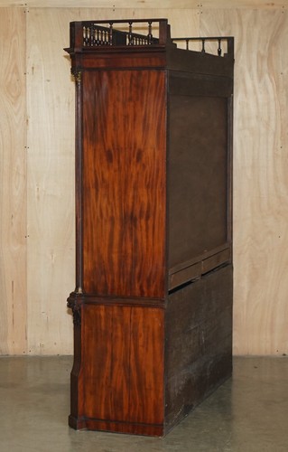 HERVORRAGENDER ANTIKER SCHRANK 18. JAHRHUNDERT 1760 THOMAS CHIPPENDALE LEINENPRESSE - Bild 17 von 24