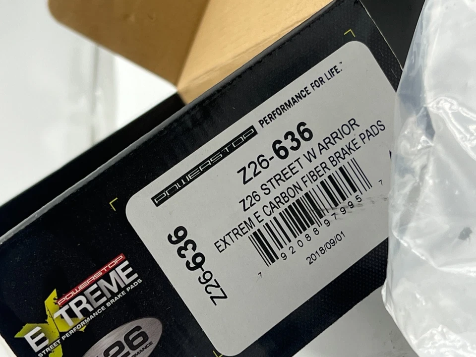 PowerStop Extreme Street Performance Brake Pad Z26-636 fits 1997 Mazda Miata STO — 第 3/4 张图片