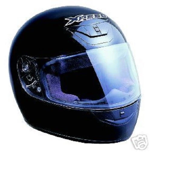 Motorcycle Helmet Xpeed Aegis Full Face Black size Medium New eBay