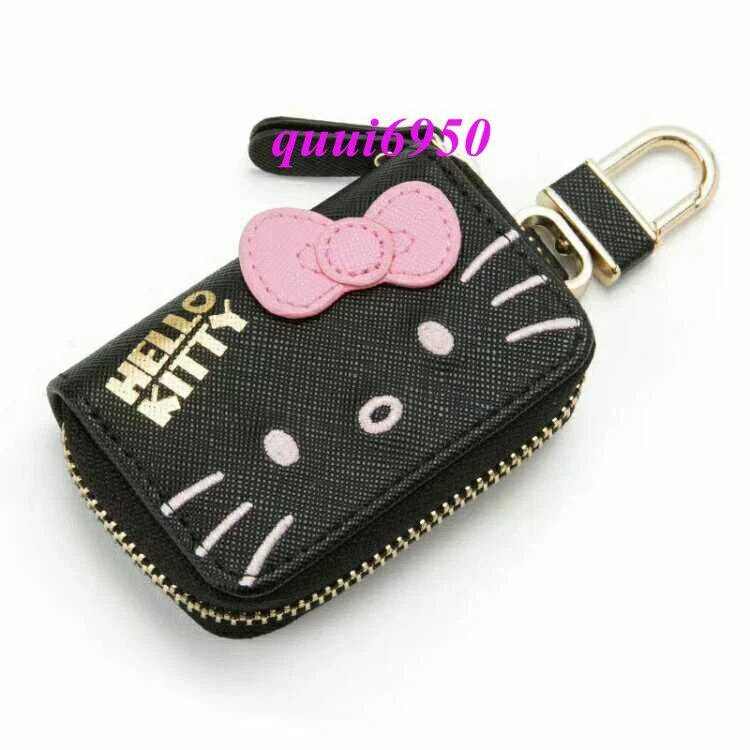 Fashion Luxury Leather Keychain, Cute Kitty Car Bag Accessories.