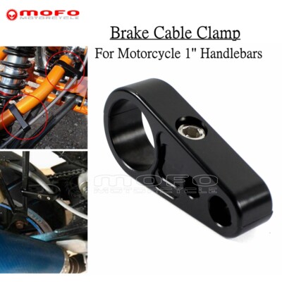 Black Cable Clamp 1 1/4" For Clutch Cable