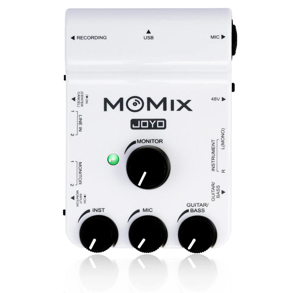 JOYO MOMIX USB Interface Stereo Audio Sound Mixer for IOS & USB-C Phone Powered - Image 2 of 4