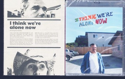 I Think We're Alone Now (Blu-ray) 2008 Doc w/OOP Vinegar Syndrome Slipcover -NEW