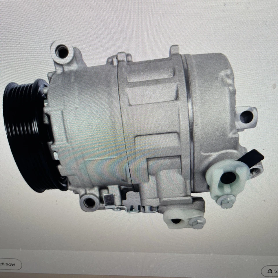 AC Compressor w/Clutch For 2008-2010 BMW 528i/528xi 2006-2007 530i/530xi L6 3.0L - Image 4 of 4