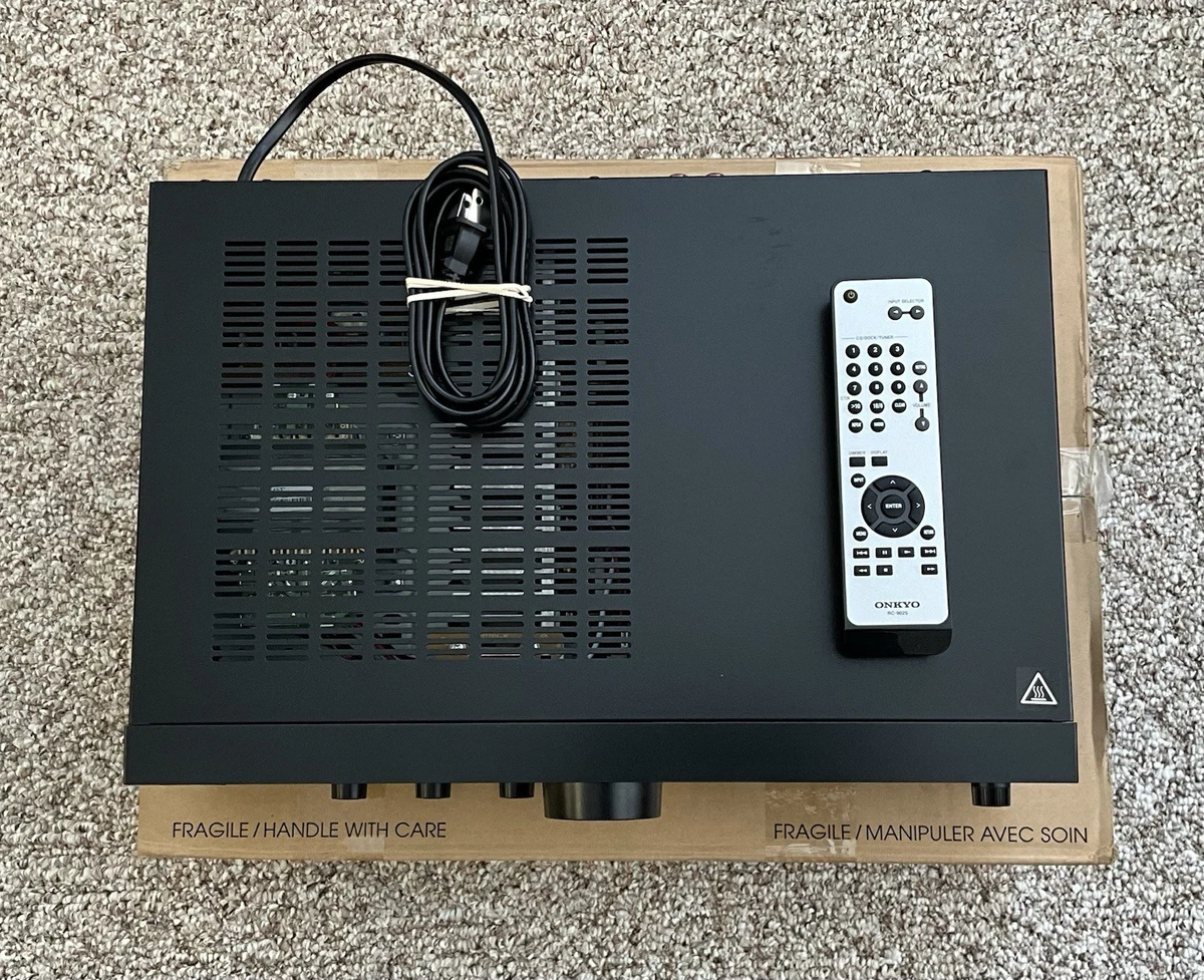Onkyo Digital Coaxial RCA Home Audio Integrated Amplifiers for