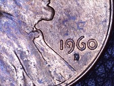 1960 D Double Die Obverse FS-003 Lincoln Cent