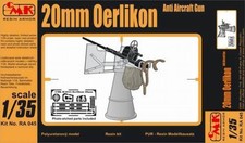CMK RA045 1:35 20mm Oerlikon AA Gun WWII
