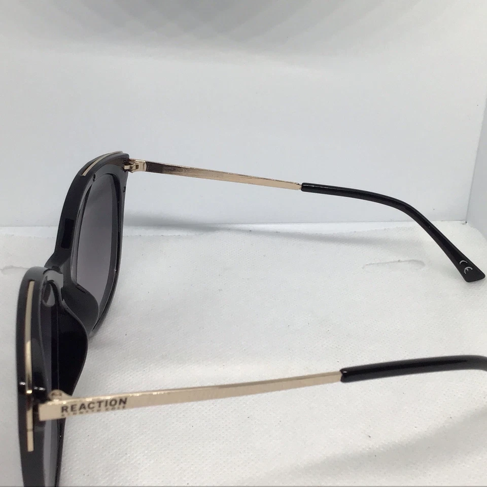 Gafas de sol Kenneth Cole Reaction KC1381.01B ojo de gato negras para mujer 100 % UV Foto 3 de 4