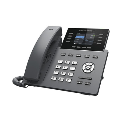 Grandstream GRP2624 Wi-Fi IP Phone 8 SIP Line Color Display Gigabit Ports BT POE