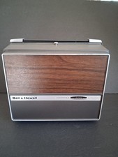 Vtg Bell Howell Autoload 456 Movie Projector Super 8 8mm WITH BOX MANUAL AS-IS