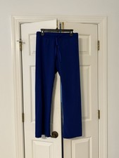 FIGS Women  s Livingston Basic Scrub Pants Size small - Royal blue