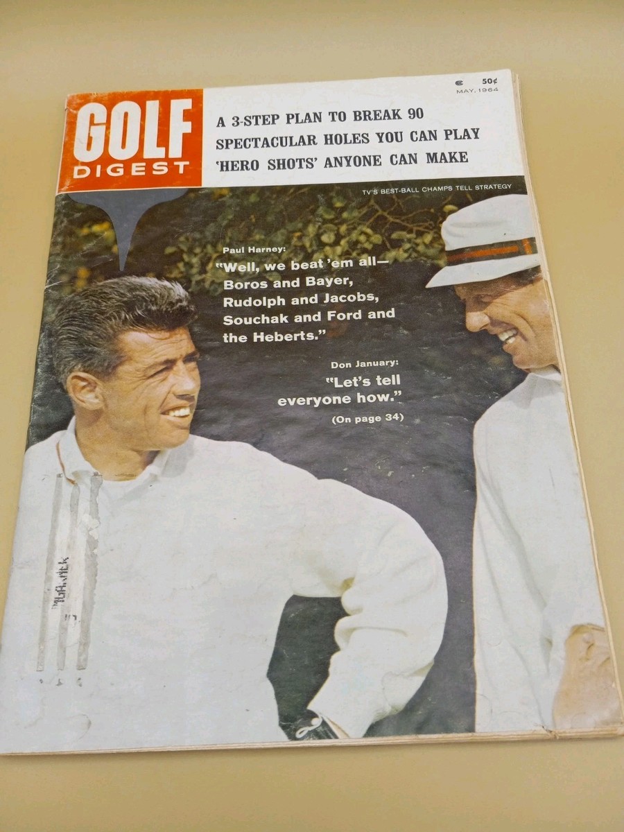 Golf Digest Magazine May 1964 - Paul Harney | eBay