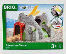 Brio World Adventure Tunnel w/ Sound 33481 Working Complete w/ Box