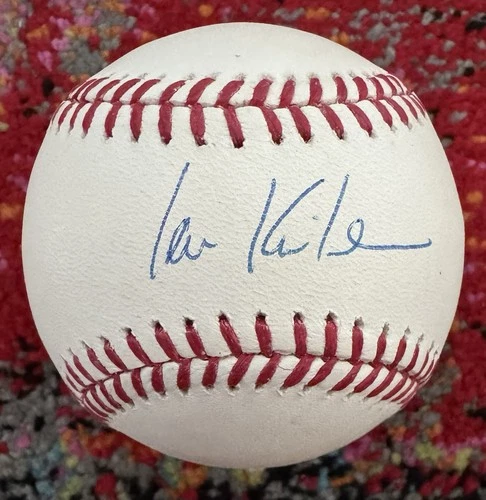 Ian Kinsler Autographed OMLB Selig Baseball