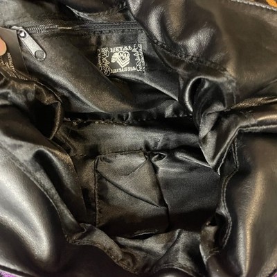 Y2k grunge goth rare 2000s Metal Mulisha Black and Gray Shoulder
