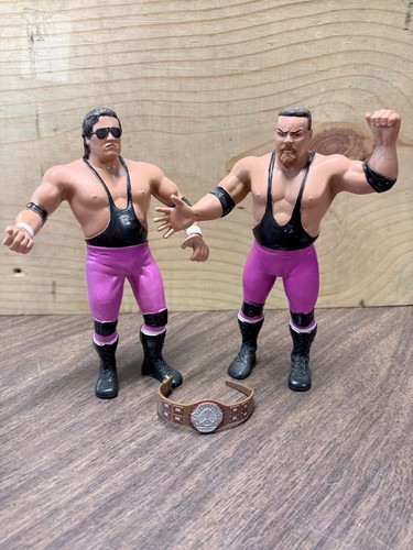 1987 WWF LJN Wrestling Superstars Hart Foundation ...
