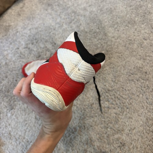Asics Matflex 7 Mens Wrestling Shoes Red/Black #1081A051-600 Gum MMA FIGHT 10.5 - Picture 11 of 17