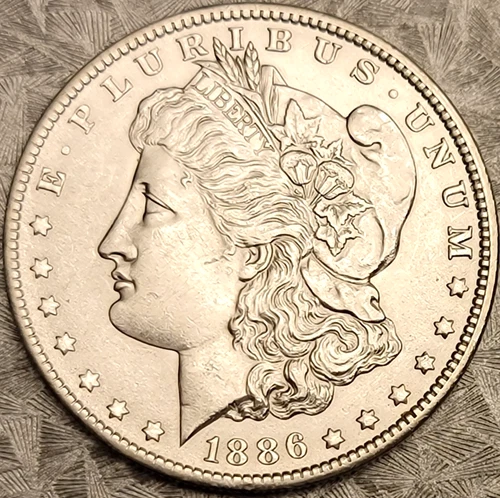 1886-O Morgan Silver Dollar - Looks AU/UNC - BETTER DATE BEAUTY!