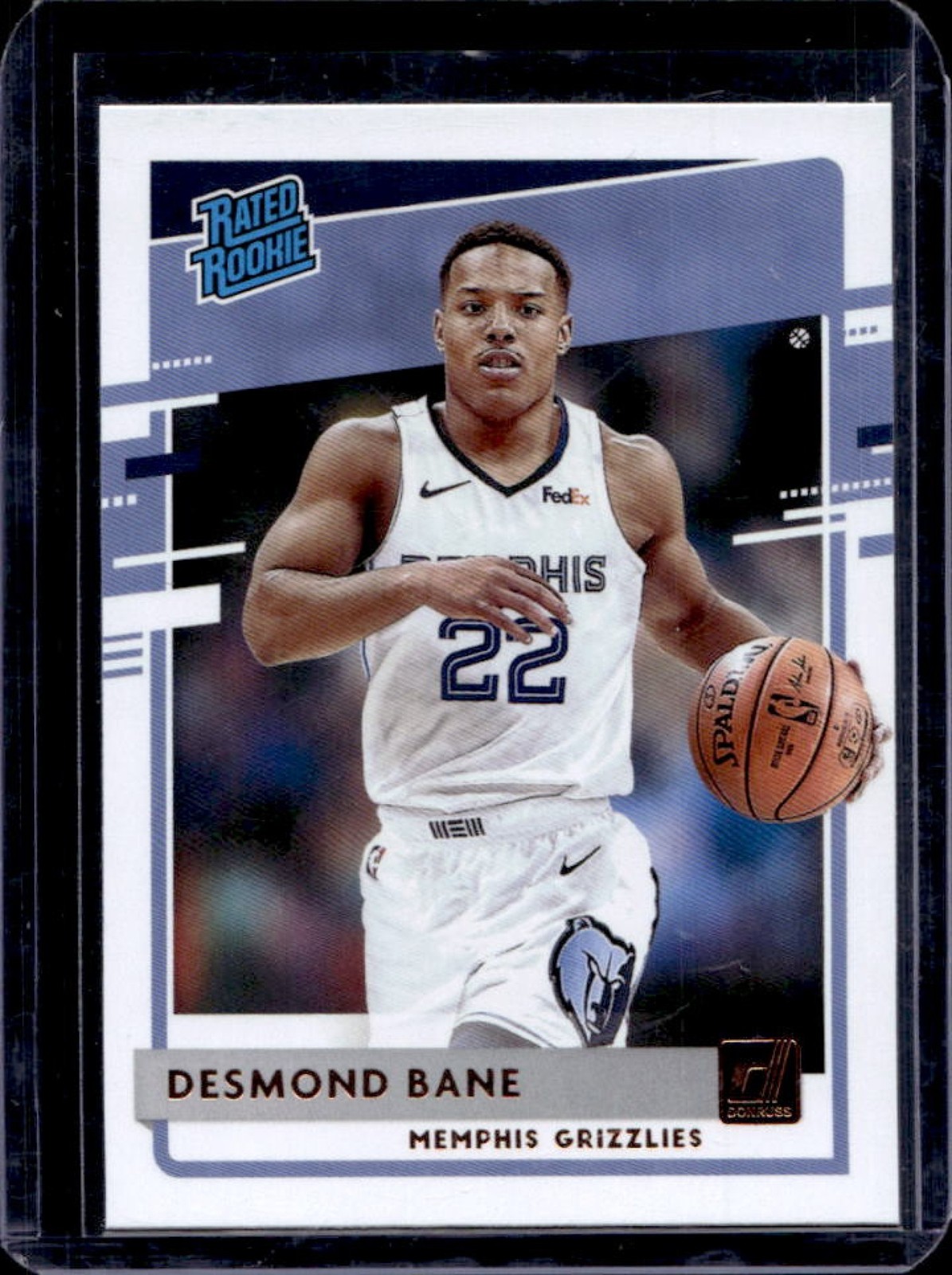 2020-21 Donruss Desmond Bane Rookie RC #240 Grizzlies