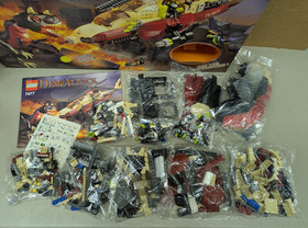 LEGO Dino Attack 7477 T-1 Typhoon vs. T-Rex NEW Incomplete RARE HUGE Chopper