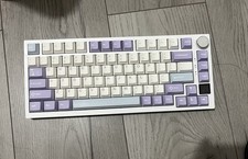 AJAZZ AK820 PRO Purple 75% Wireless Mechanical Keyboard,2.4GHz/Bluetooth/USB-C