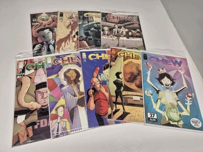Chew Lot Of 9 Image Comics 2012 John Layman Between #8-27