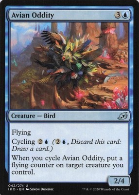 Avian Oddity Uncommon [IKO - Magic 42] NM