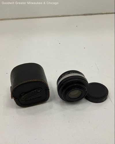 Vivitar Auto 2x Custom Teleconverter Lens Accessory w/Case