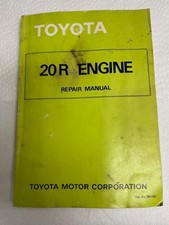 Genuine Toyota 20R Engine Repair Manual