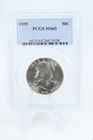 1955-P PCGS MS65 Franklin Half Dollar Business Strike 50C