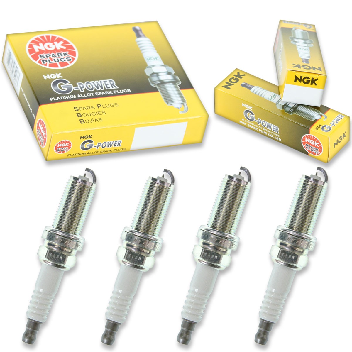 4 pcs NGK G-Power Spark Plugs for 2011-2016 Scion tC 2.5L  2.5L L4 - Engine cs