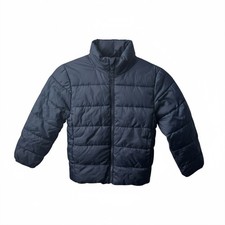The Childrens Place DrkBlue Quilted Puffer Jacket Full Zp Mock Neck Boys SP 5-6
