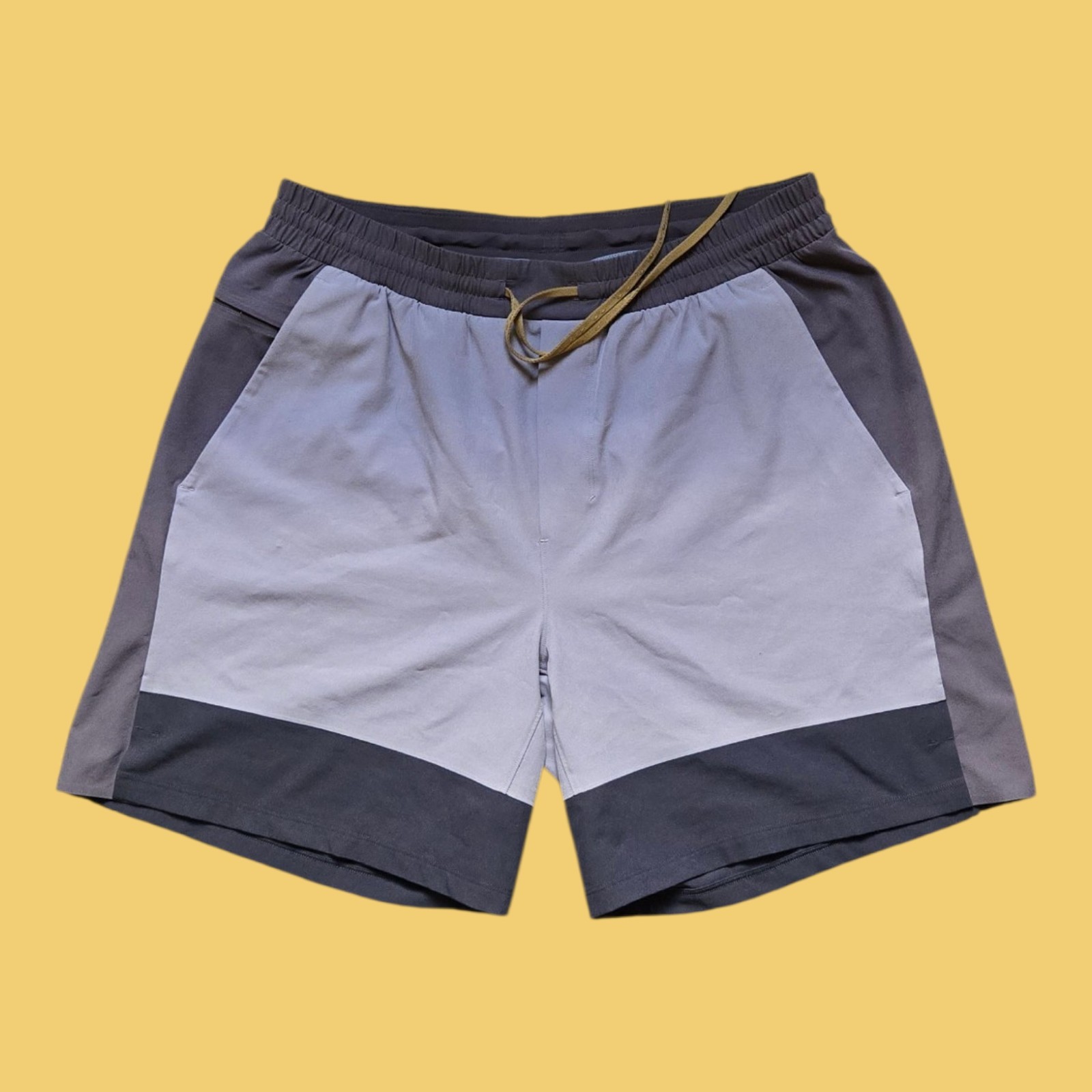Men’s Lululemon Pool Short 7" Muave Gray Grey Size Large Lined