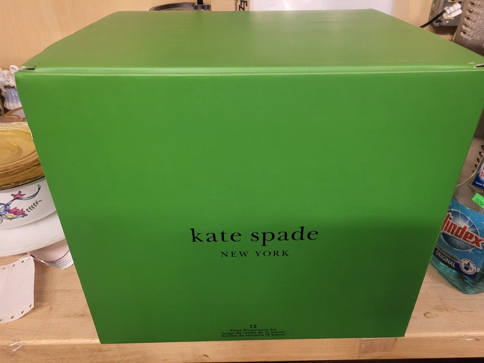 Kate Spade New York Dot 12-Piece Dinnerware Set, 19.84, White - Image 2 of 4