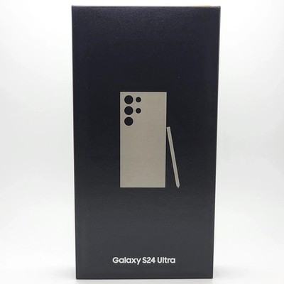 New Sealed Samsung Galaxy S24 Ultra 5G S928U 256GB Factory Unlocked Smartphone