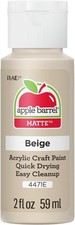 Apple Barrel Acrylic Paint in Assorted Colors 2 oz , 4471E, Beige