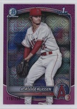 2025 Bowman Chrome Prospects Mega Box Fuchsia Mojo Refractor George Klassen 16wc
