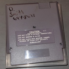 NES RAMBO Acclaim Video Game Original Nintendo