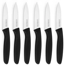 Paring Knife Set of 6,Premium Paring Knives,Stainless Steel Vegetable&Fruit K...
