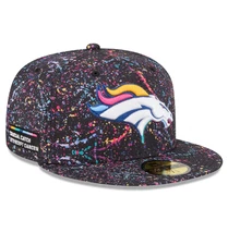 Denver Broncos New Era 2025 Crucial Catch NFL Sideline 59FIFTY Fitted Hat Cap