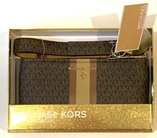 Michael Kors Fanny Pack Adjustable Belt Bag Purse Brown Gift Box Small Med  NEW