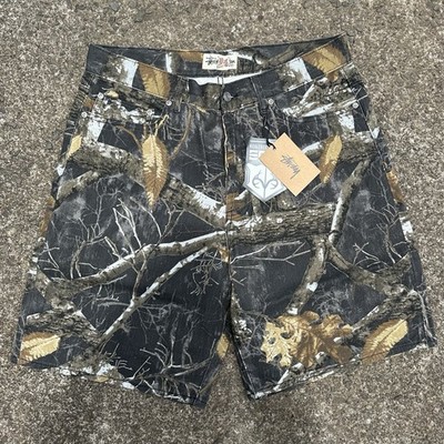 Stussy x Real Tree Big Ol' Jeans Camo Jorts | BRAND NEW WITH TAGS